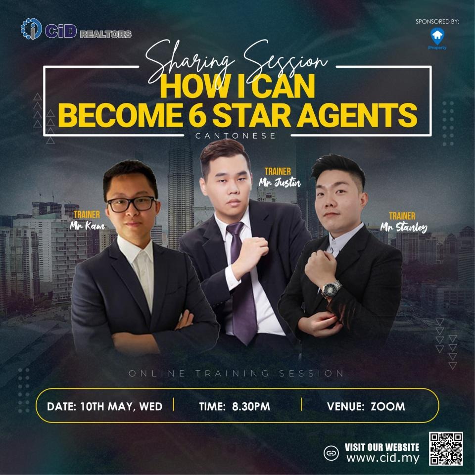 (CID) - CONTINUOUS INDIVIDUAL DEVELOPMENT PROGRAMMES: SHARING SESSION ON "HOW I CAN BECOME A 6 STAR AGENT" IN CANTONESE VER. Cover