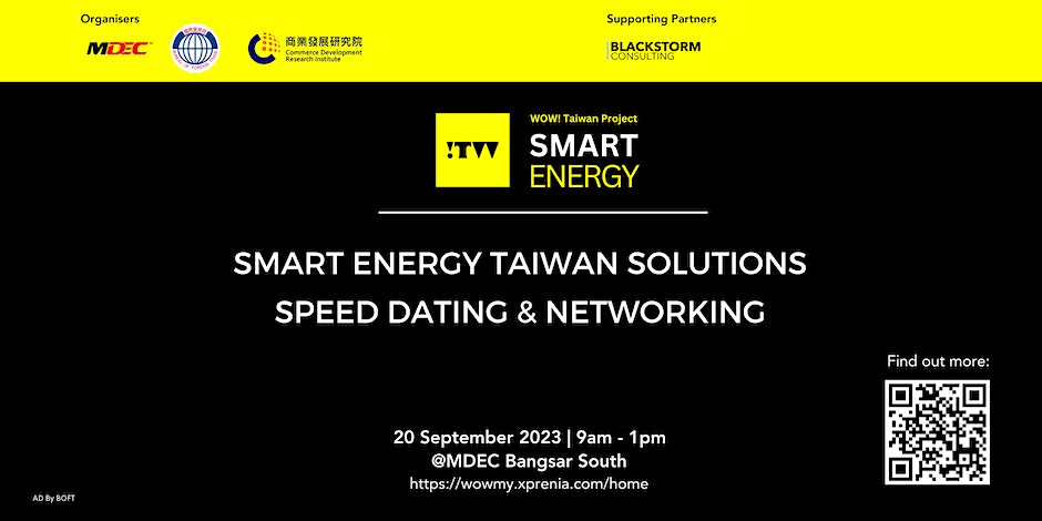 Smart Energy Taiwan Solutions Speed Dating & Networking Cover