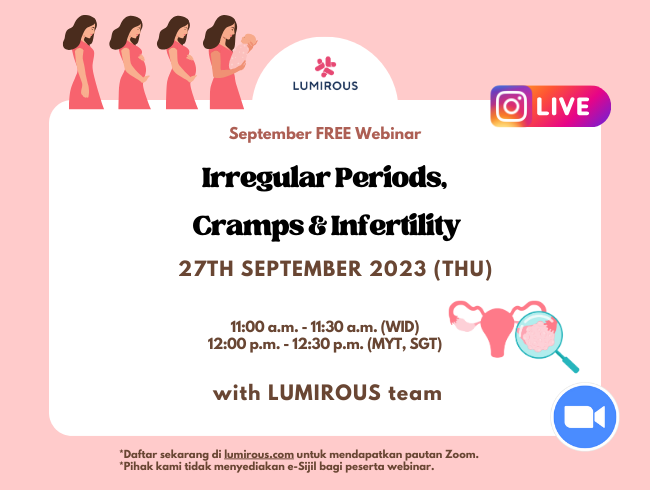 Irregular Periods, Cramps & Infertility Cover