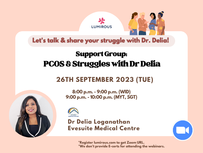 Support Group: PCOS & Struggles with Dr Delia Cover