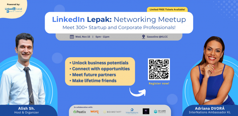 LinkedIn Lepa﻿k: Business Networking Meetup Cover