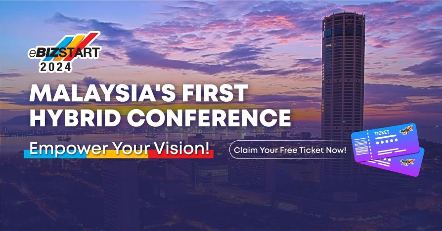 Malaysia's FIRST Hybrid Conference - ebizstart 2024 Cover