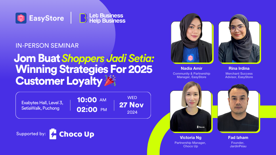 Jom Buat Shoppers Jadi Setia: Winning Strategies For 2025 Customer Loyalty Cover