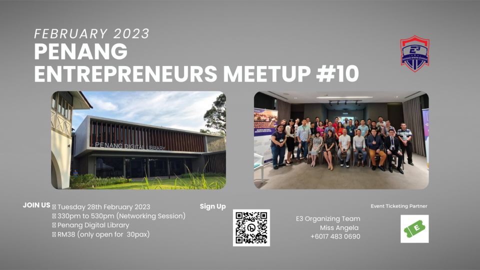 Penang  Entrepreneur Meetup #10 (Theme of the month: Property) Cover