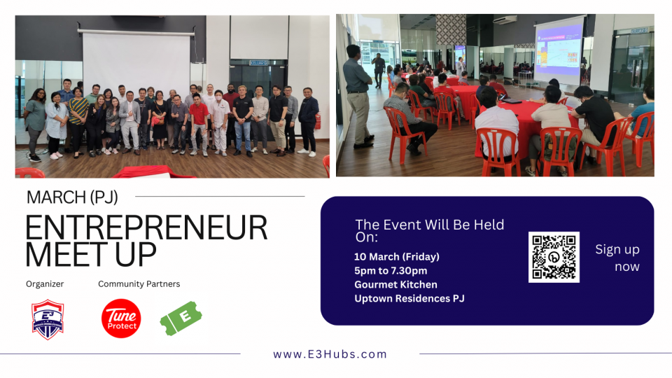 PJ Entrepreneur Meetup March 2023 Cover