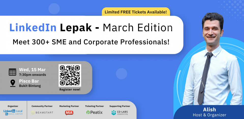 LinkedIn Lepak Business Networking - March 2023 Edition Cover