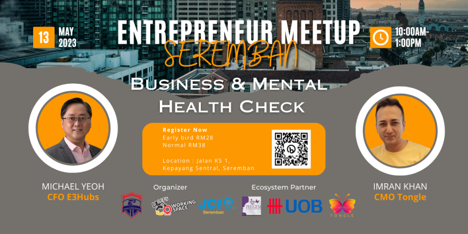 Seremban Entrepreneurs Meetup May 2023 Cover