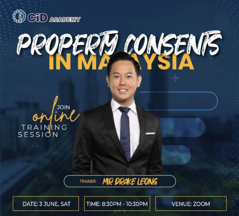 FREE TRAINING : Property Consents in Malaysia Cover