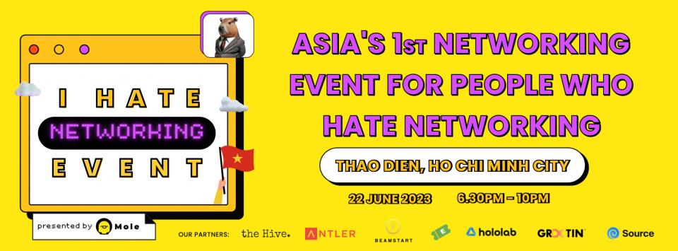 I Hate Networking Event 2023 Cover