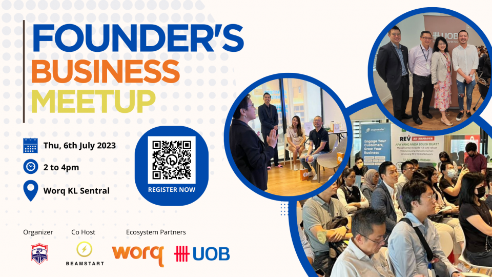 Founder's Business Meetup JULY Cover