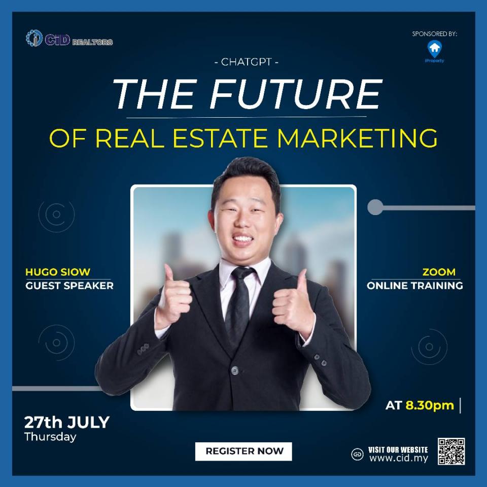 Training Session: ChatGPT - The Future of Real Estate Marketing! 💻 Cover