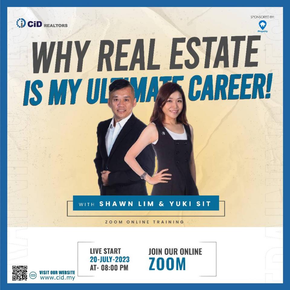 CiD Public Talk: Why Real Estate is My Ultimate Career 🏡💼 Cover