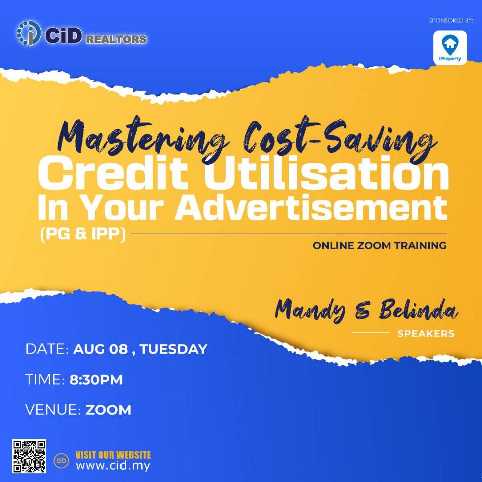 CID Training: MASTERING COST-SAVING CREDIT UTILISATION IN YOUR ADVERTISEMENT (PG&IPP) Cover