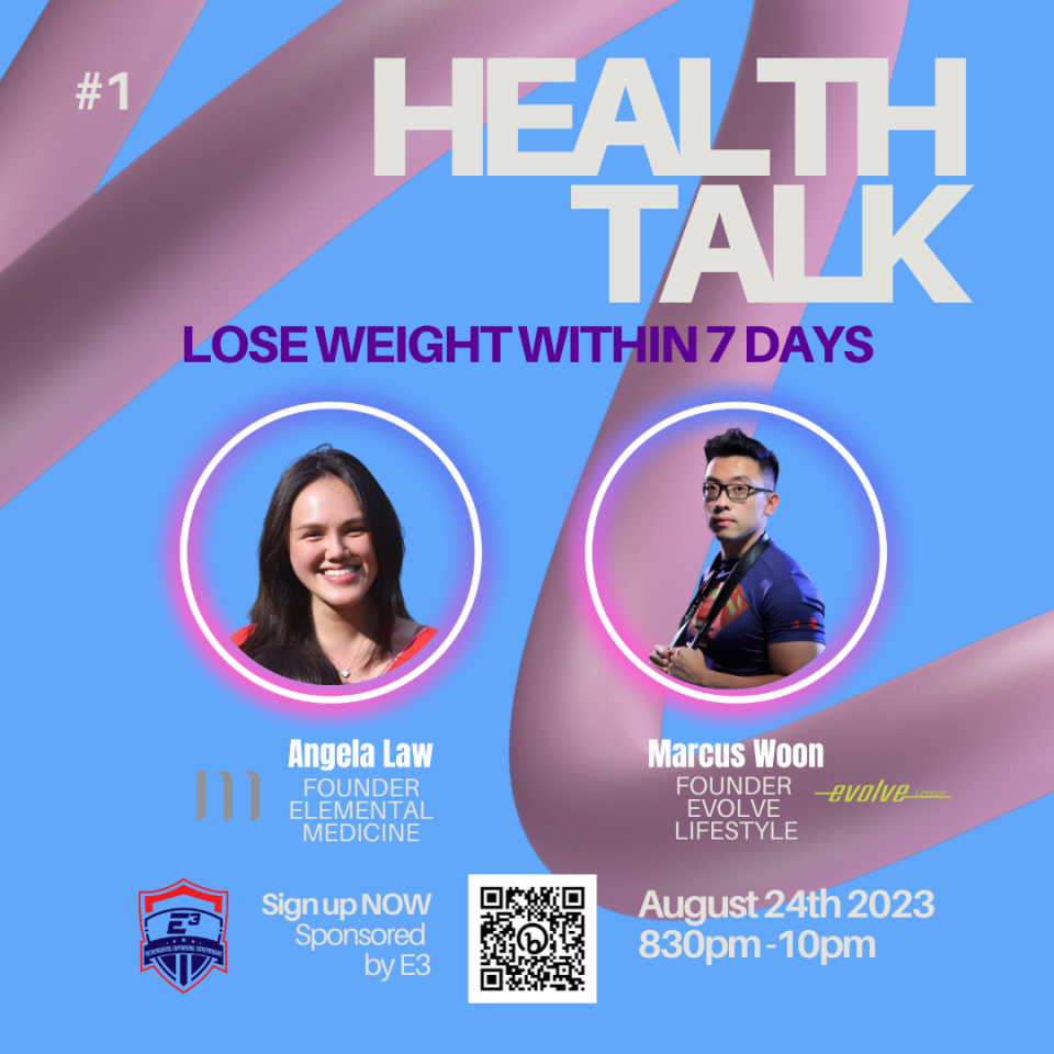 Health Talk #1 Lose Weight in 7days Cover