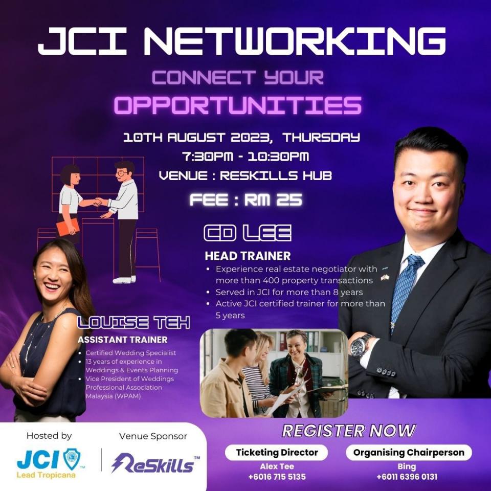 JCI Networking - Connect Your Opportunities Cover