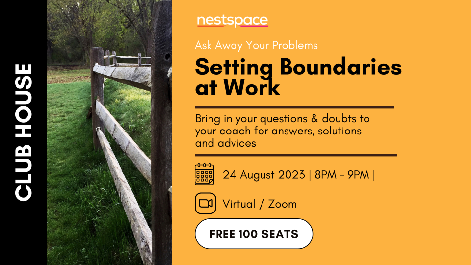 Ask Away: Setting Boundaries at Work Cover