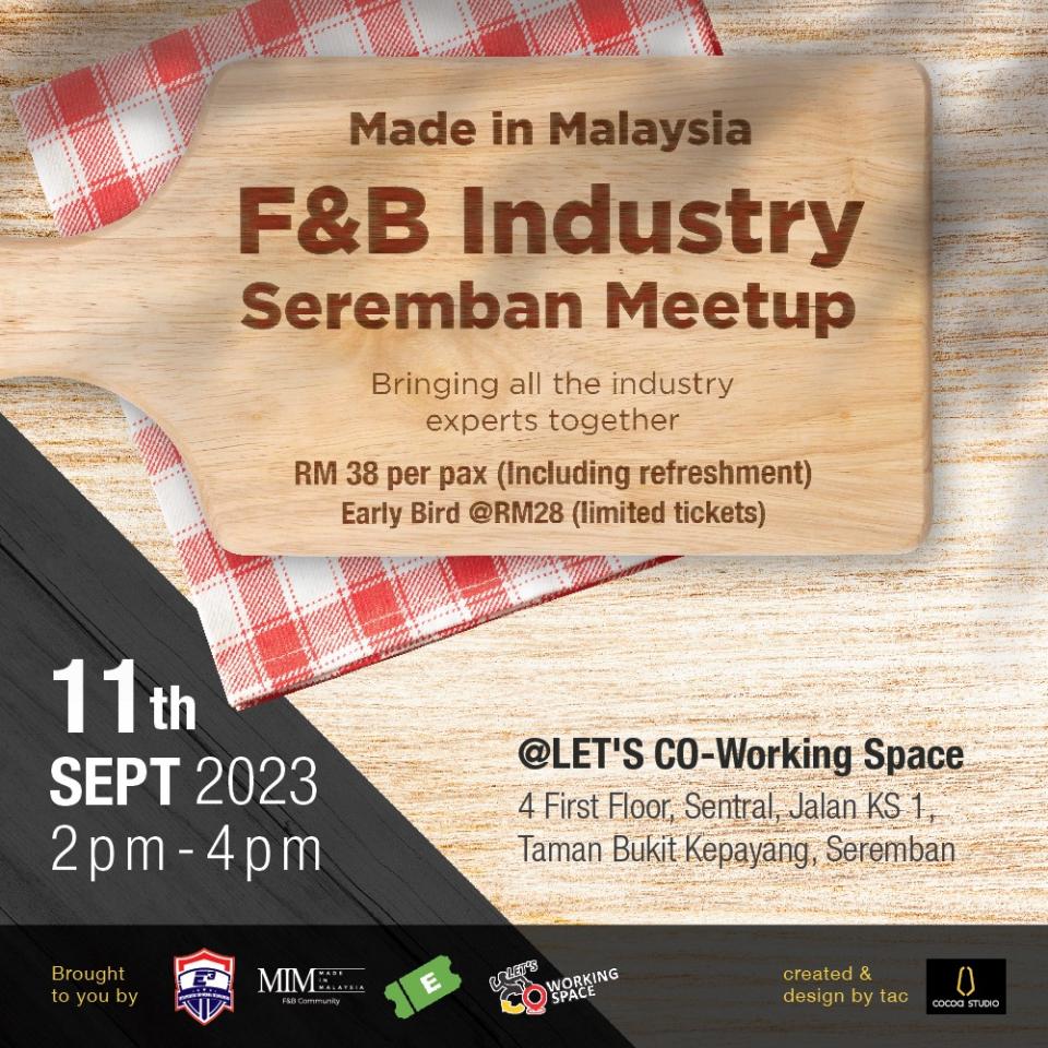 SEREMBAN 1st F&B Industrial Meetup Cover