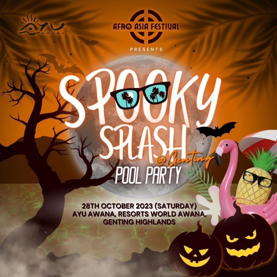 Spooky Splash Pool Party @ Genting Cover