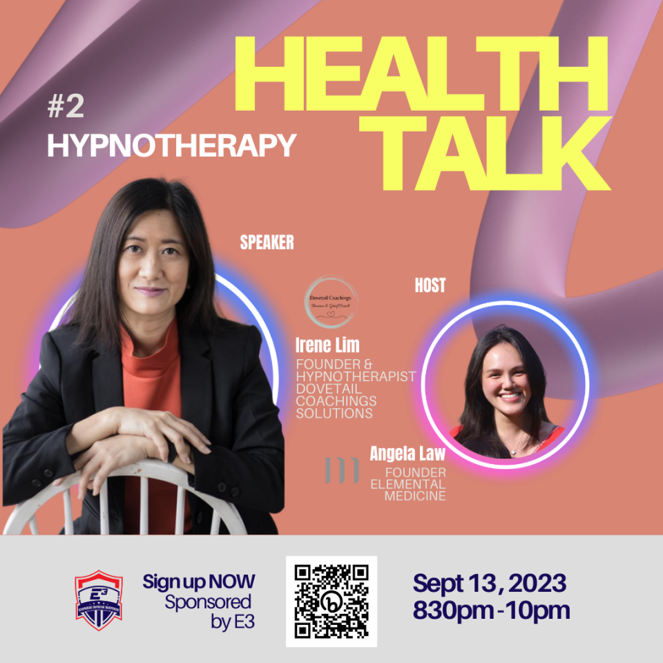 Health Talk #2 Hypnotherapy Cover