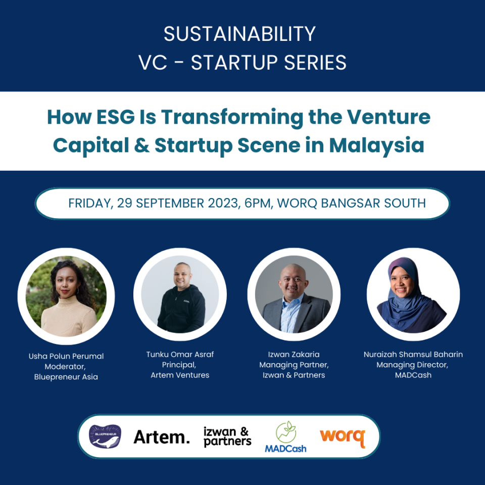 Sustainability Networking: VC-Startup Series Cover