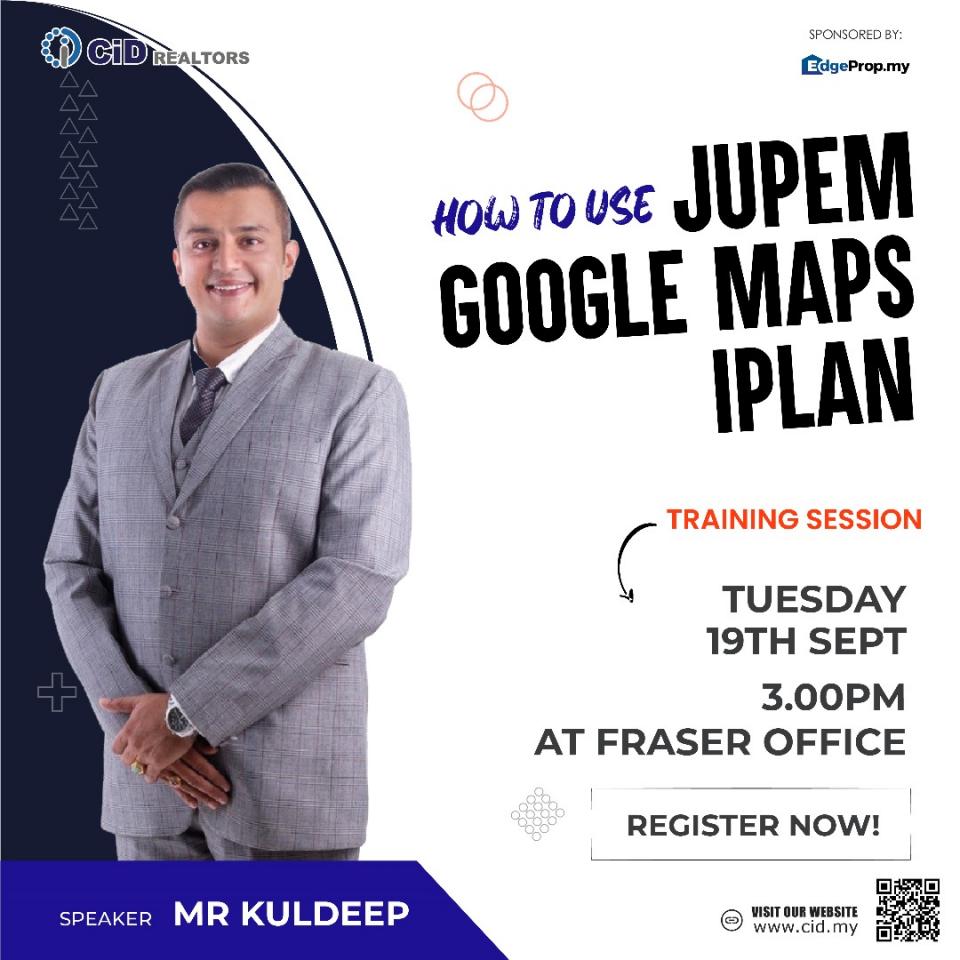 CID TRAINING: HOW TO USE JUPEM, GOOGLE MAPS, IPLAN? Cover