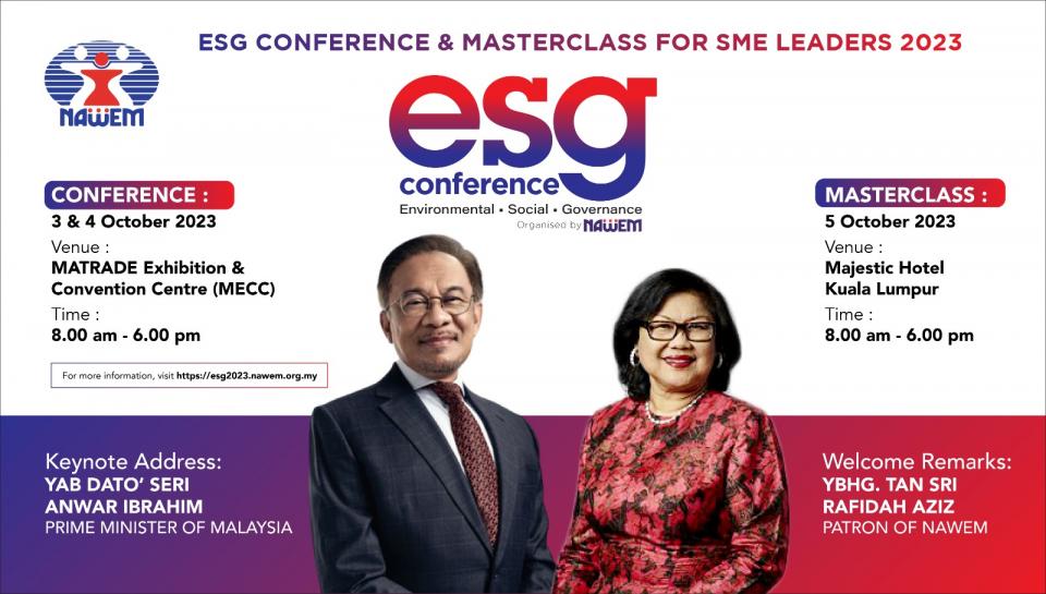 ESG Conference and Masterclass for SME Leaders 2023 Cover