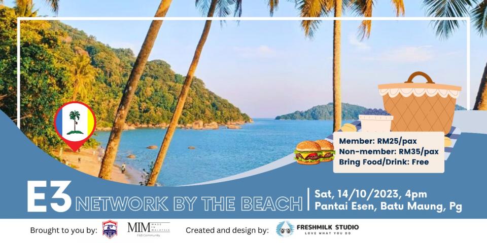 Network By The Beach - Penang Island 🏝️🌅 Cover