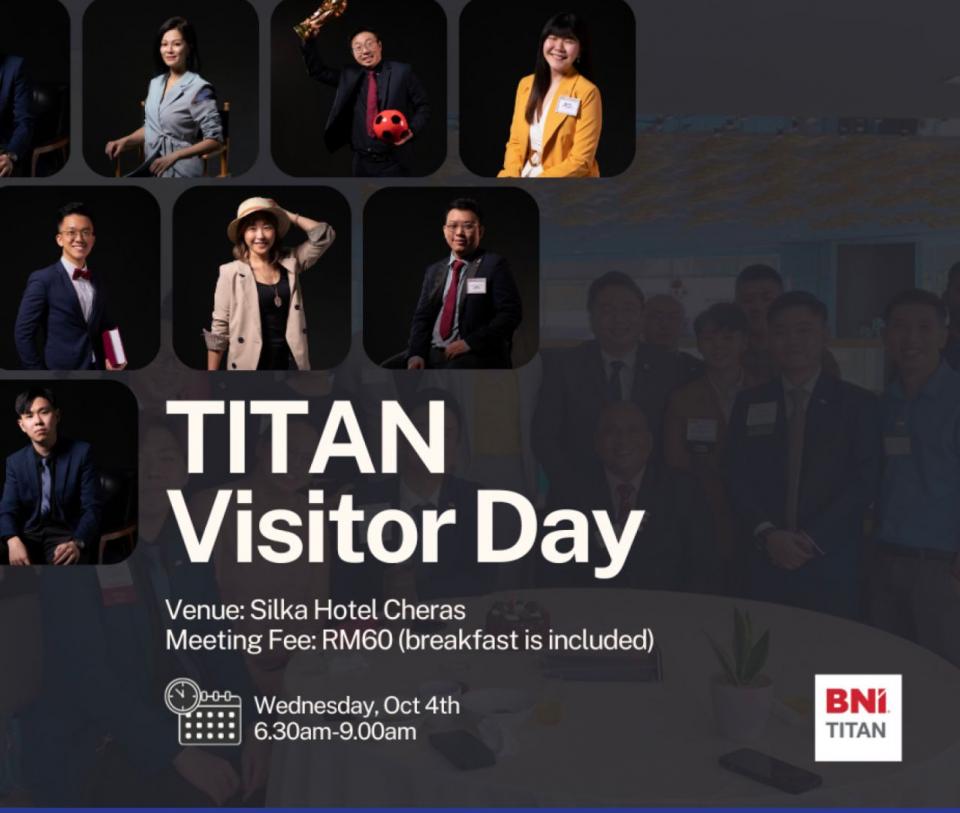 Titan Networking Visitor Day Cover