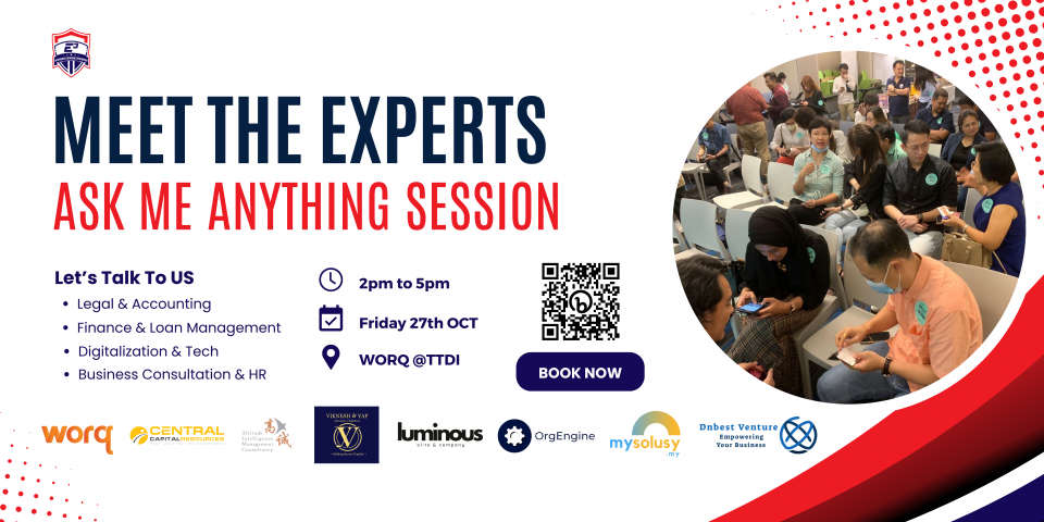 Meet The Experts: Ask Me Anything Session (Petaling Jaya) Cover
