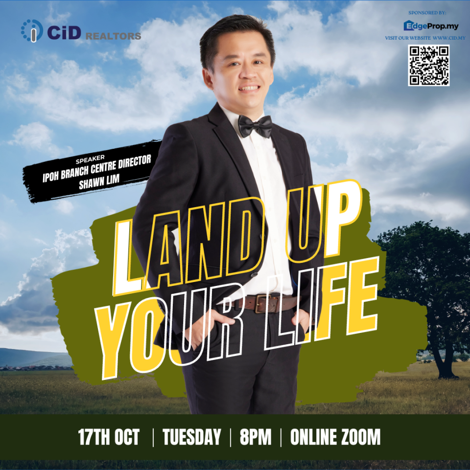 Public Talk: 'Land Up Your Life' with Shawn Lim! 🏞 Cover