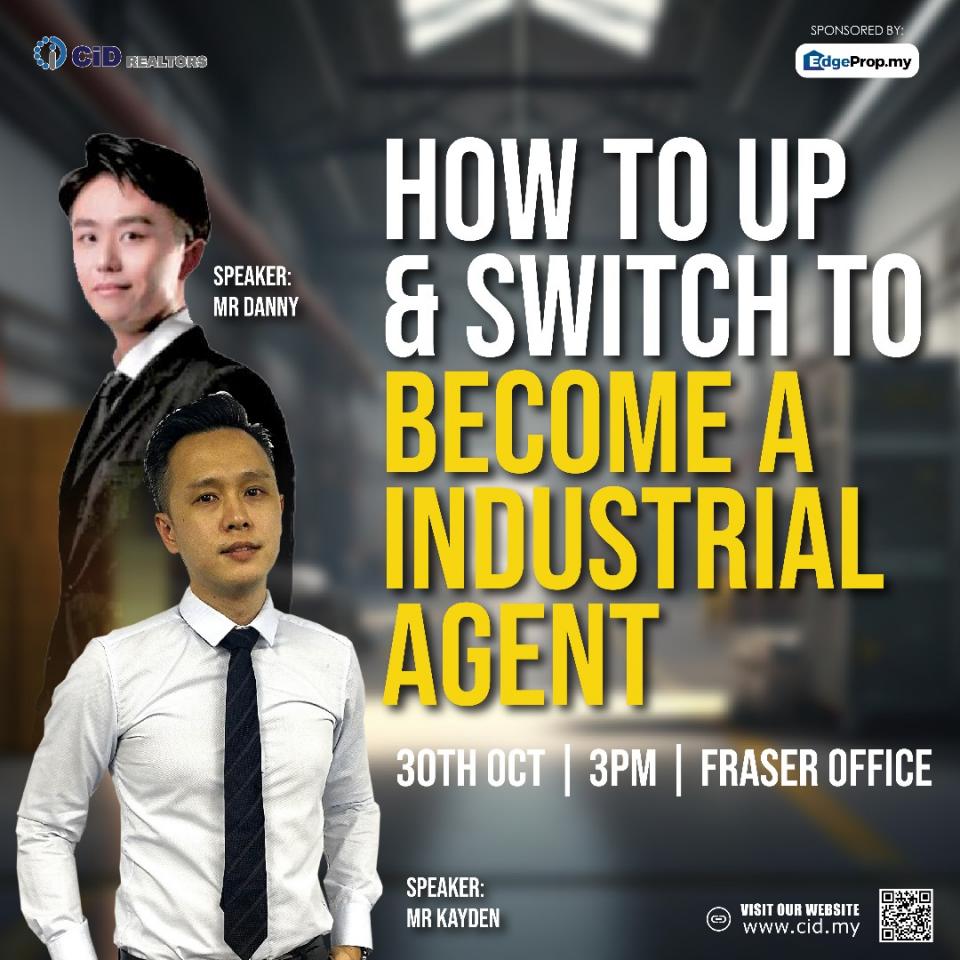 CID TALK: HOW TO UP & SWITCH TO BECOME A INDUSTRIAL AGENT. Cover