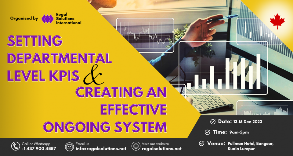 Setting Departmental KPIs & Creating an Effective Ongoing System (Malaysia) Cover