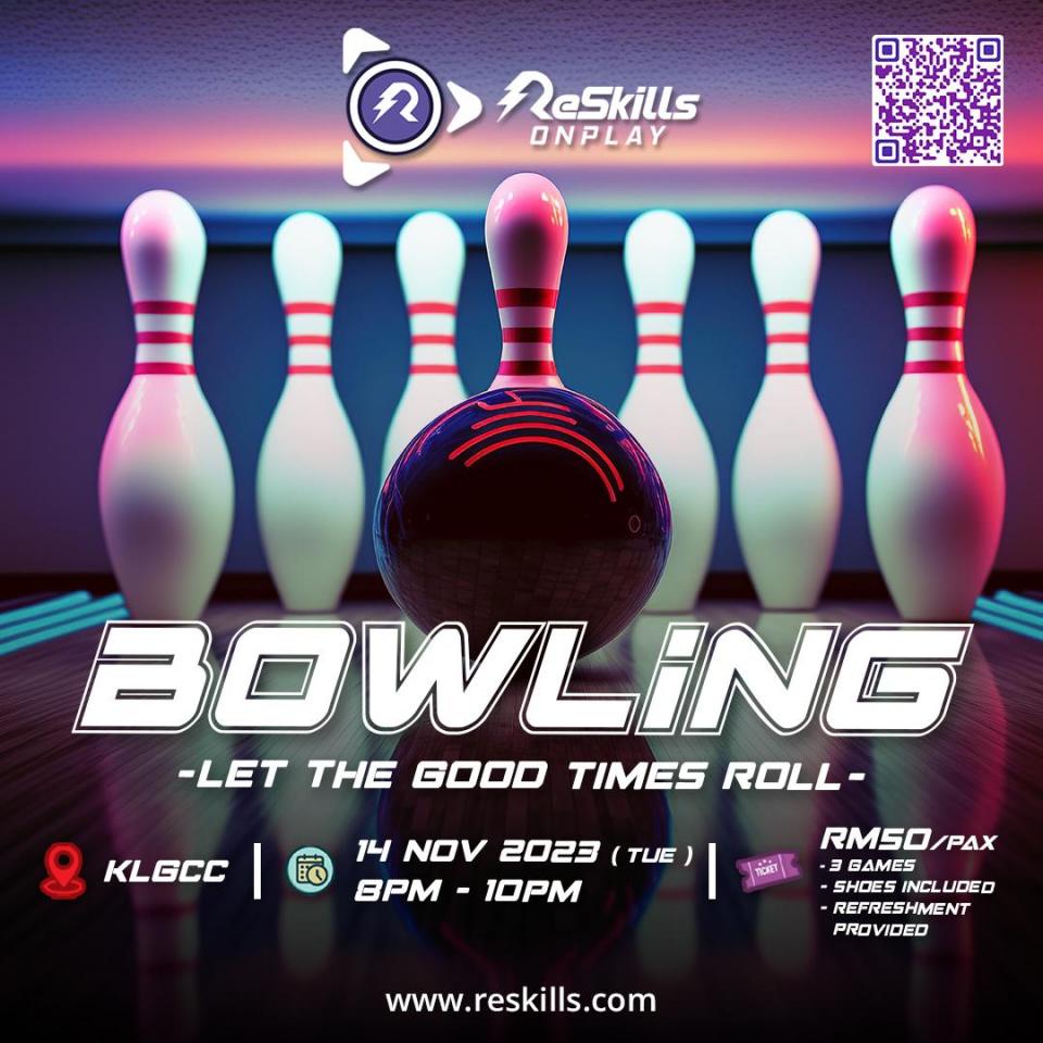 🎳 ReSkills OnPlay | Bowling: Let The Good Times Roll 💥 Cover