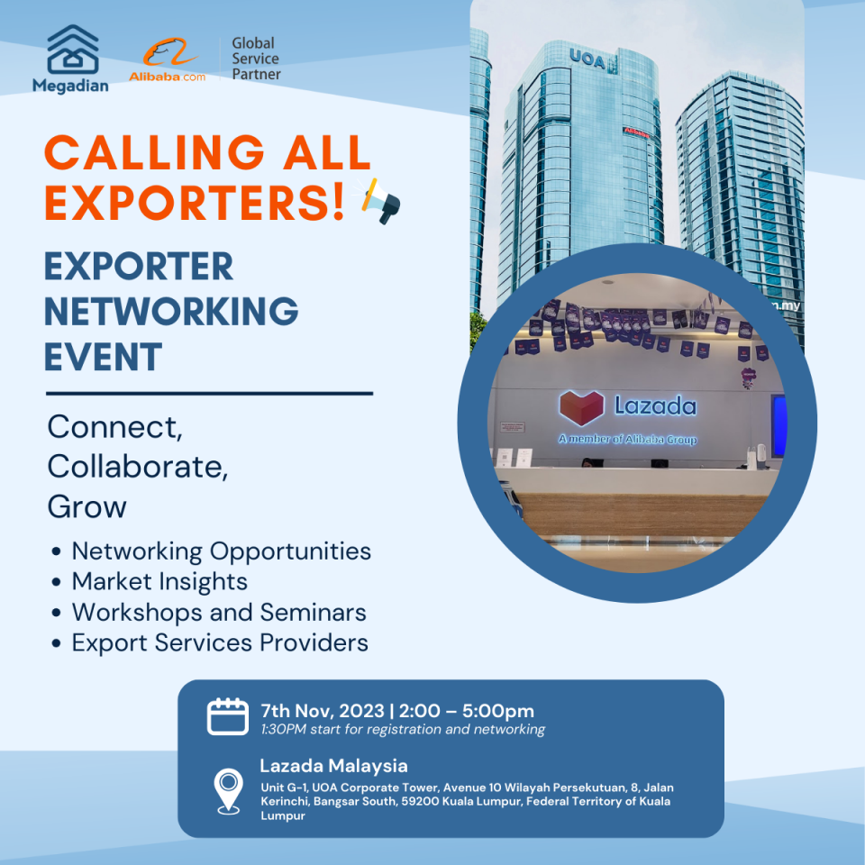 Exporter Networking Event @ Lazada Cover