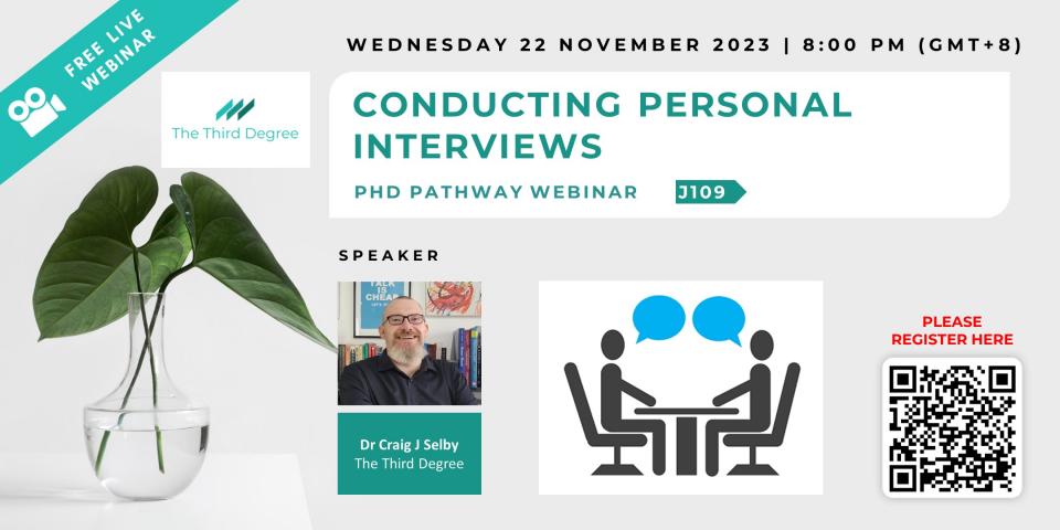 Conducting Personal Interviews Cover