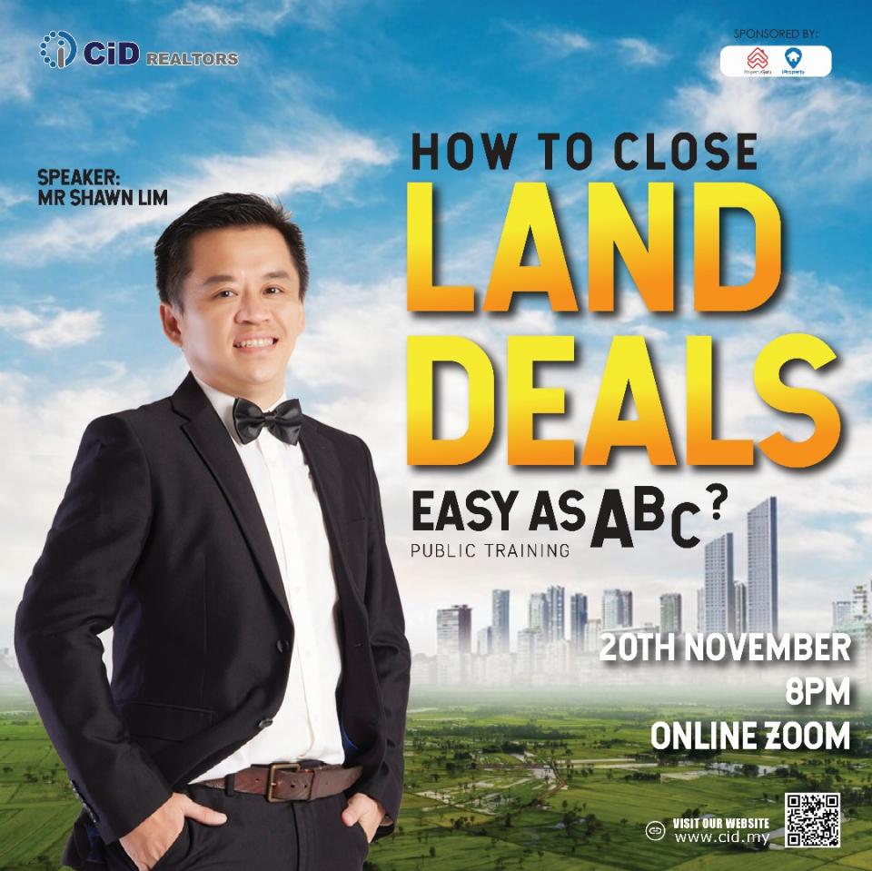 CID TALK: HOW TO CLOSE LAND DEALS EASY AS ABC? Cover