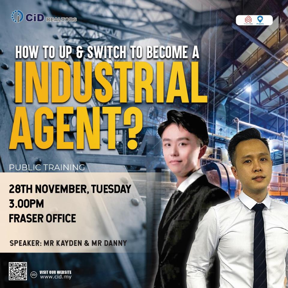 CID TALK: HOW TO UP & SWITCH TO BECOME A INDUSTRIAL AGENT. Cover