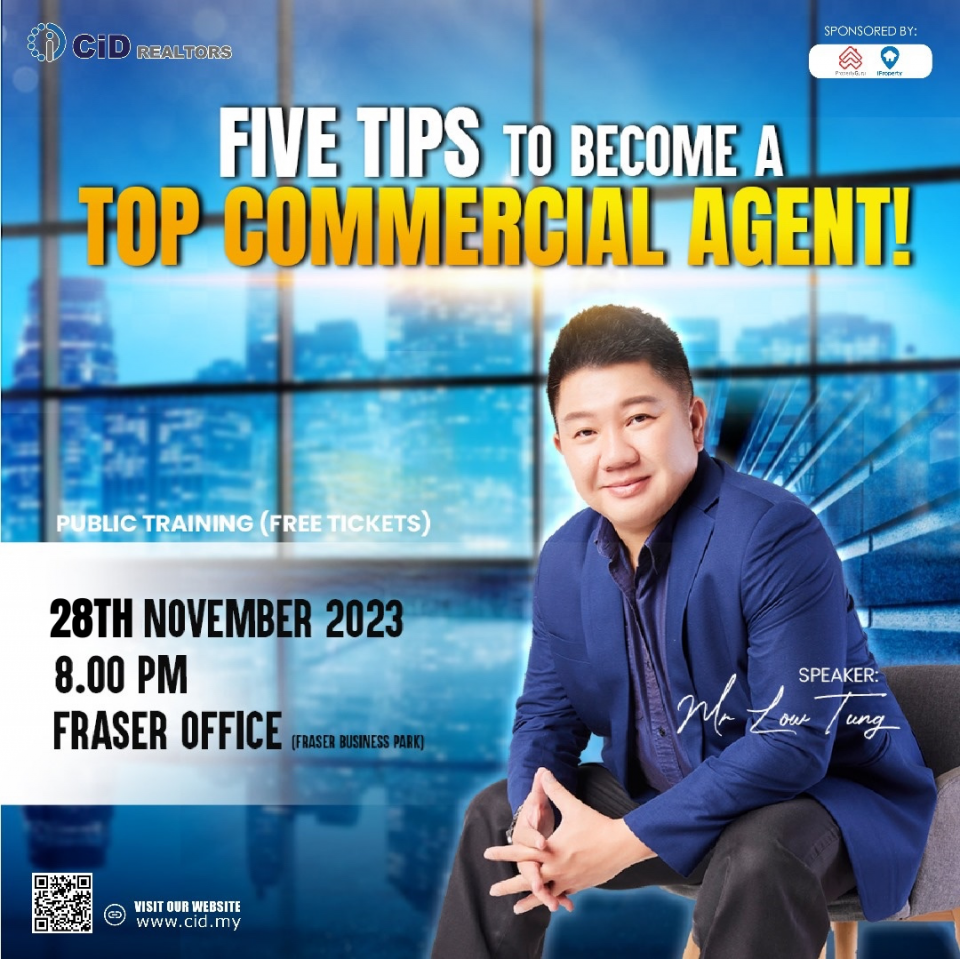 CID TALK: FIVE TIPS TO BECOME A TOP COMMERCIAL AGENT. Cover