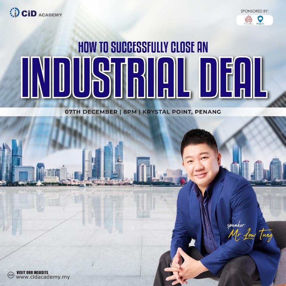 Training : How to sucessful close industrial deal in penang every year Cover