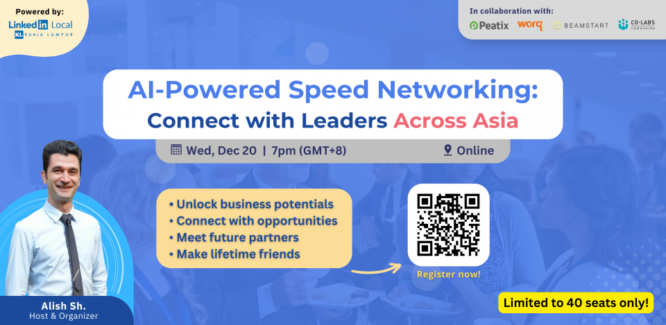 AI-Powered Speed Networking: Connect with Leaders Across Asia Cover