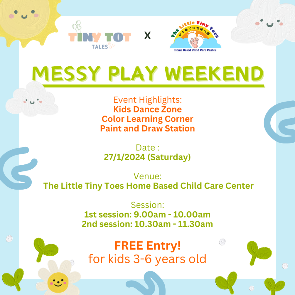 Messy Play Weekend Cover