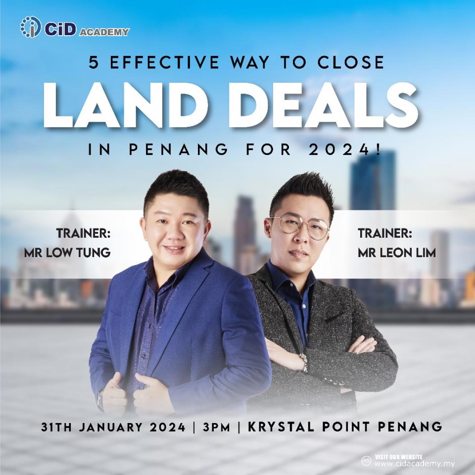 Land deals traininig Cover