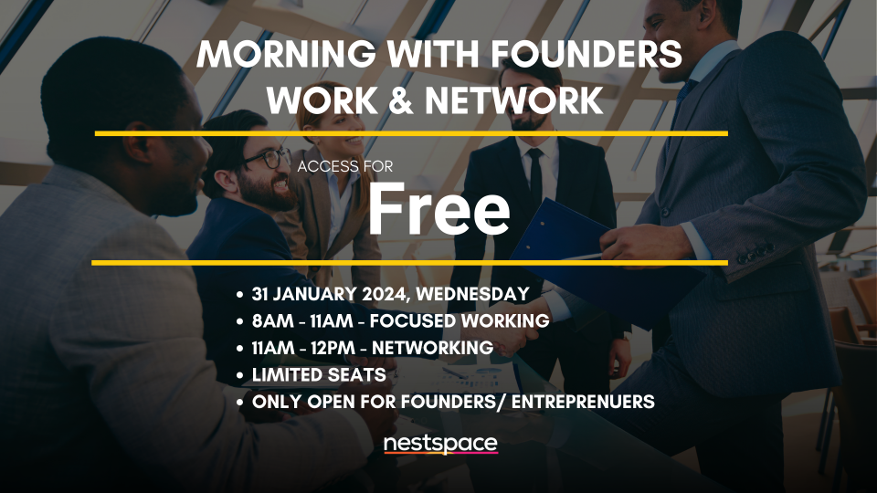 Morning with Founders | Work & Network Cover