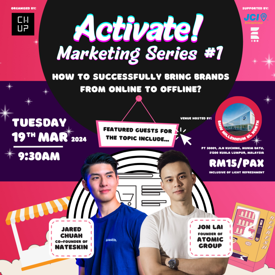 Activate! Marketing Series #1: How to Successfully Bring Brands From Online to Offline? Cover