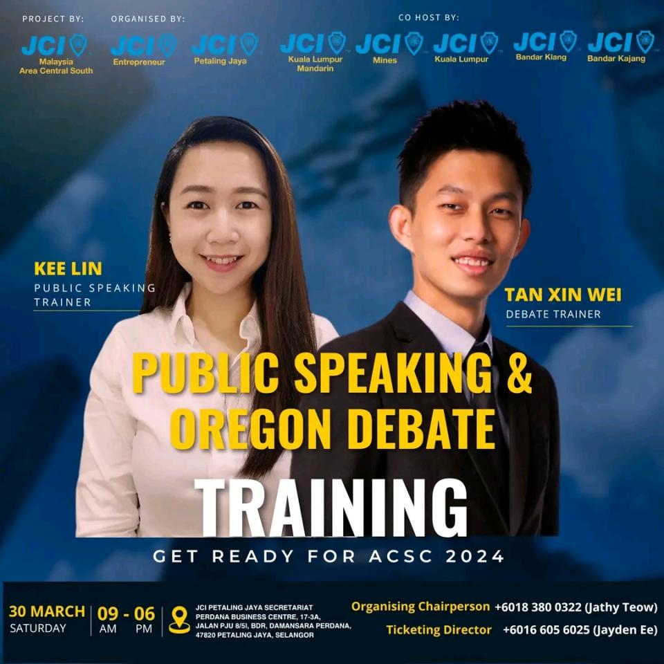 Public speaking &Oregon Debate training Cover