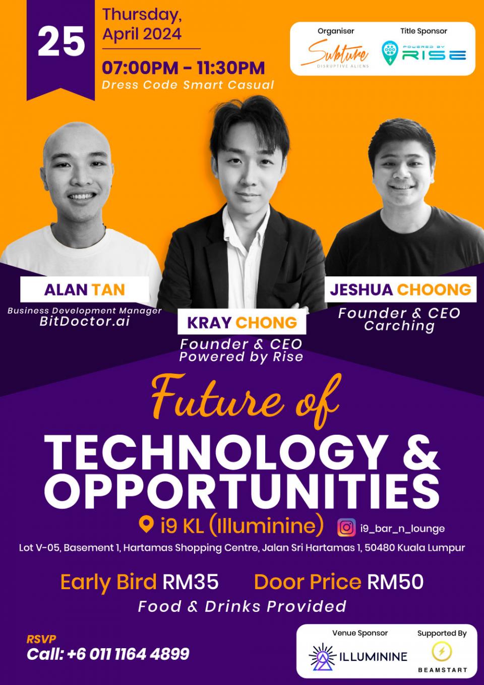 Networking Event - Future of Technology & Opportunities Cover