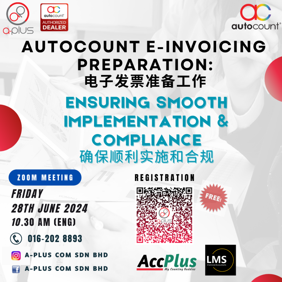(ENG) AUTOCOUNT e-INVOICING  PREPARATION: Ensuring smooth implementation & compliance Cover