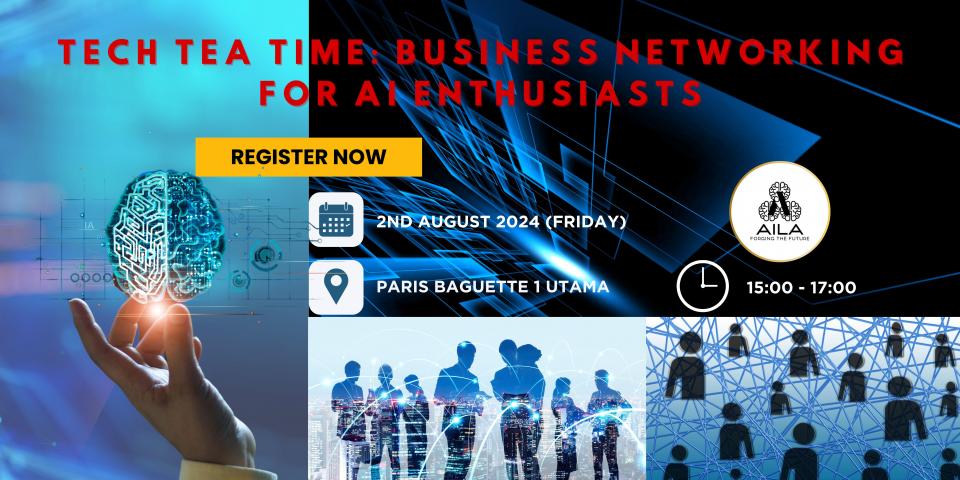 Tech Tea Time: Business Networking for AI Enthusiasts Cover