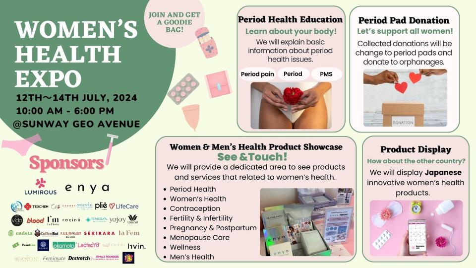 Women's Health Expo 2024 Cover