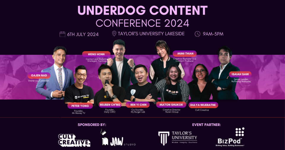 Underdog Content Con Cover